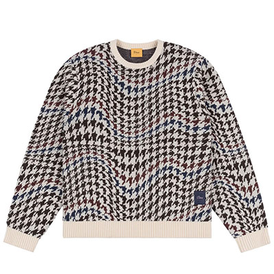 Dime MTL(ダイム)/ HOUNDSTOOTH KNIT -3.COLOR-