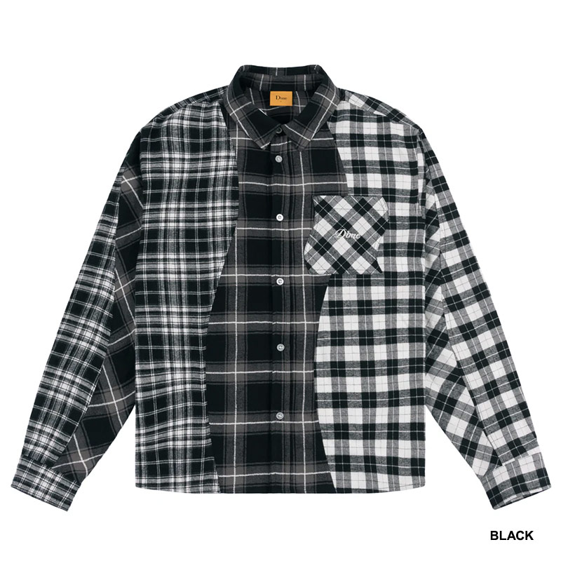 Dime MTL(ダイム)/ TRIPLE PLAID SHIRT -2.COLOR-