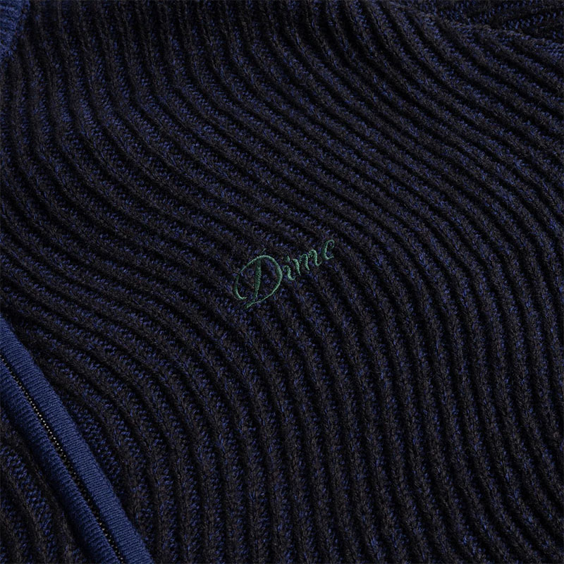 Dime MTL(ダイム)/ DOUBLE ZIPPER KNIT -2.COLOR-