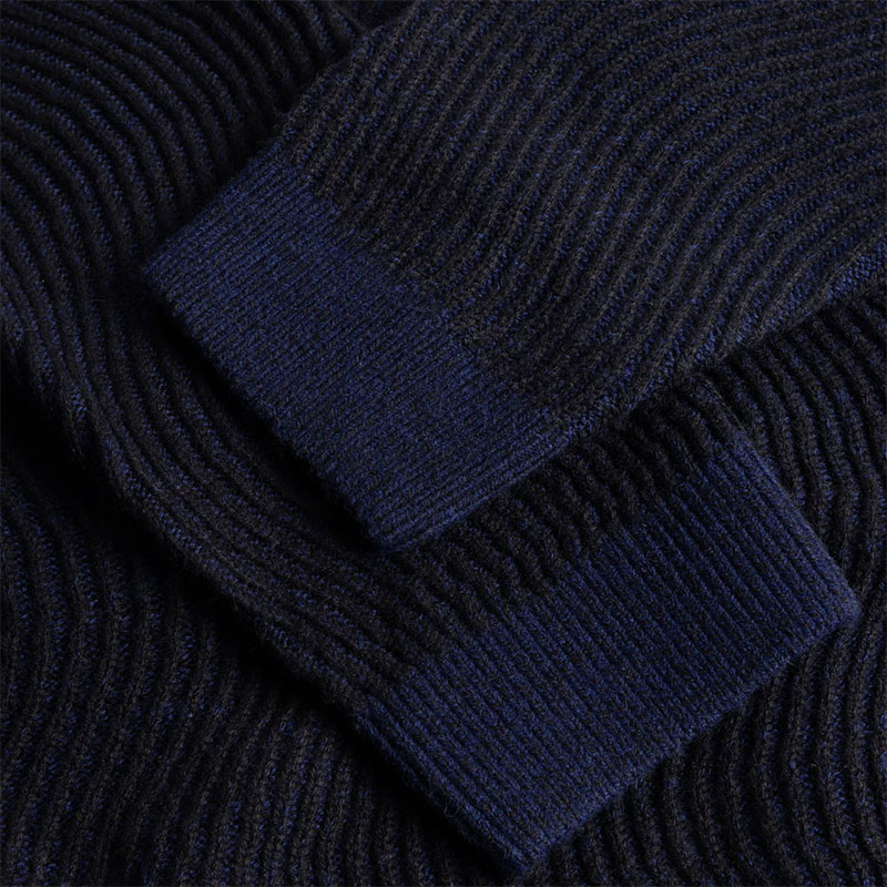 Dime MTL(ダイム)/ DOUBLE ZIPPER KNIT -2.COLOR-
