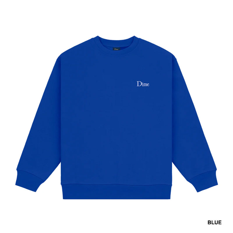 Dime MTL(ダイム)/ CLASSIC SMALL LOGO CREWNECK -5.COLOR