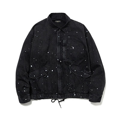 F-LAGSTUF-F(フラグスタフ)/ BAGGIES HBT BORO JACKET -BLACK-