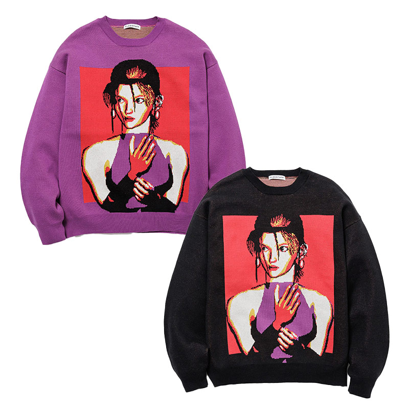 F-LAGSTUF-F(フラグスタフ)/ ”NINA” SWEATER -2.COLOR-