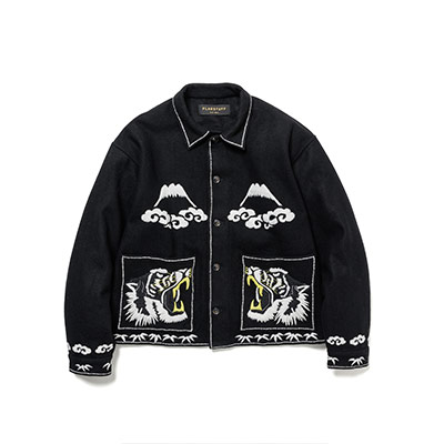 F-LAGSTUF-F(フラグスタフ)/ BLACK TIGER JACKET -BLACK-