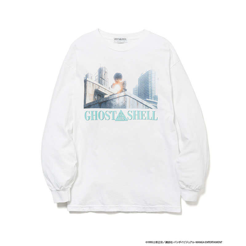 F-LAGSTUF-F(フラグスタフ)/ "KUSANAGI" LS TEE3 -2.COLOR-(WHITE)