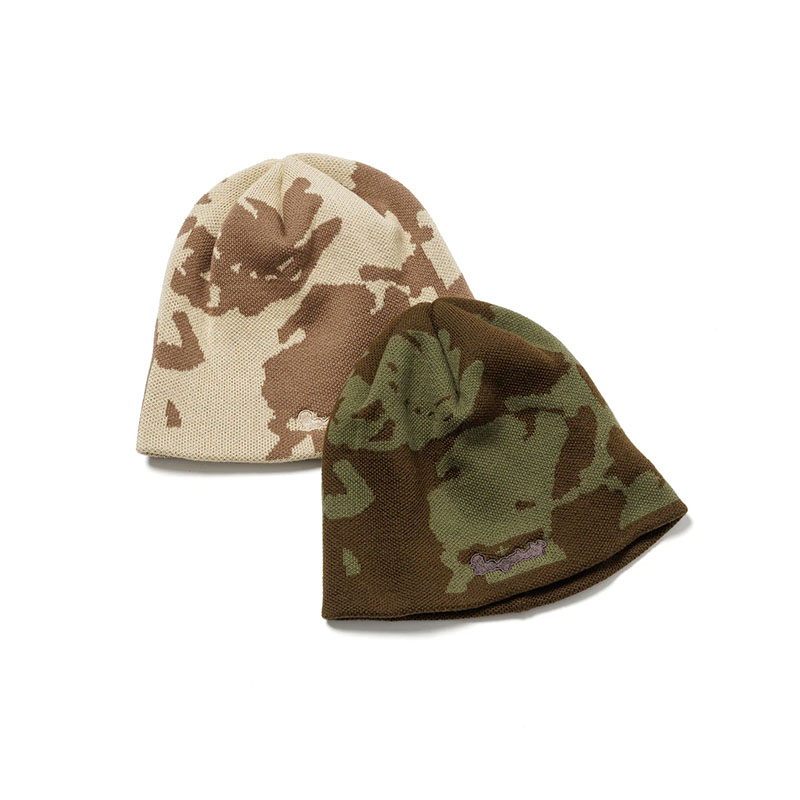 F-LAGSTUF-F(フラグスタフ)/ A.T CAMO KNIT CAP -2.COLOR-