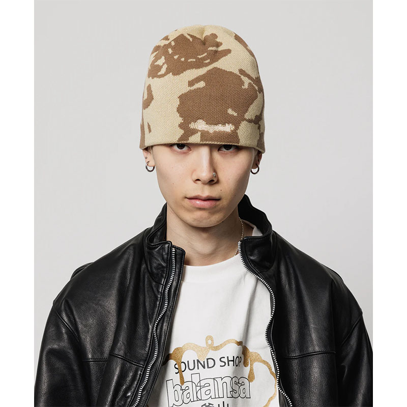 F-LAGSTUF-F(フラグスタフ)/ A.T CAMO KNIT CAP -2.COLOR-