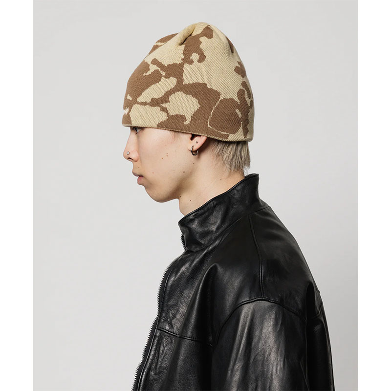 F-LAGSTUF-F(フラグスタフ)/ A.T CAMO KNIT CAP -2.COLOR-