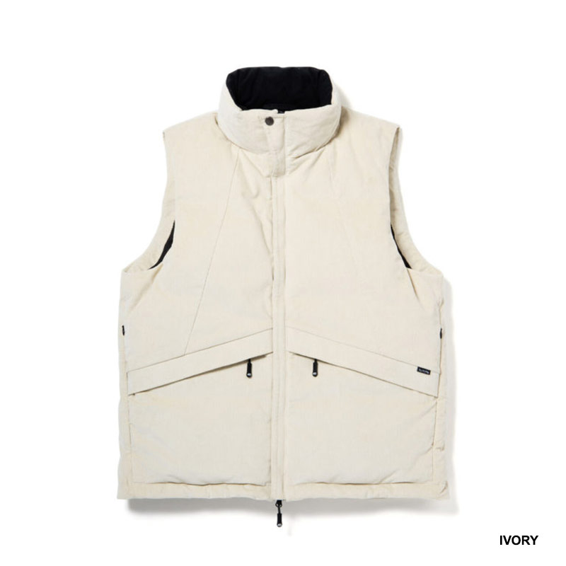 430(フォーサーティー)/ SNGL CORD DOWN VEST -3.COLOR-