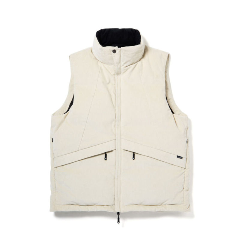 430(フォーサーティー)/ SNGL CORD DOWN VEST -3.COLOR-(IVORY)