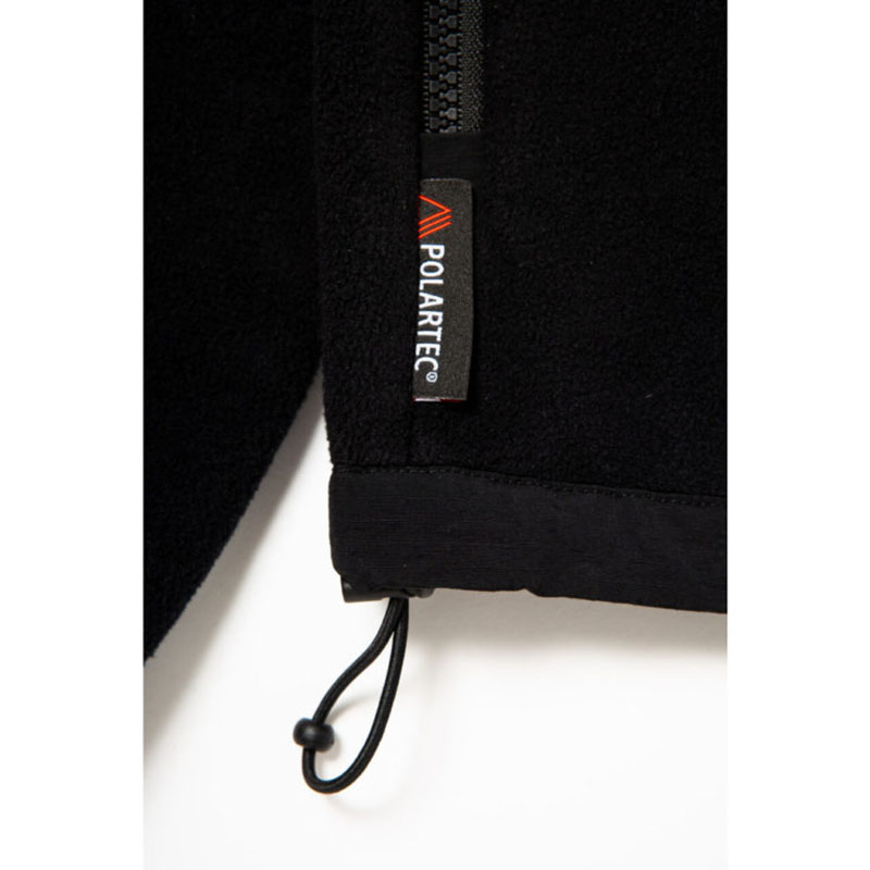430(フォーサーティー)/ PRTC FLEECE FULL ZIP JACKET -BLACK-