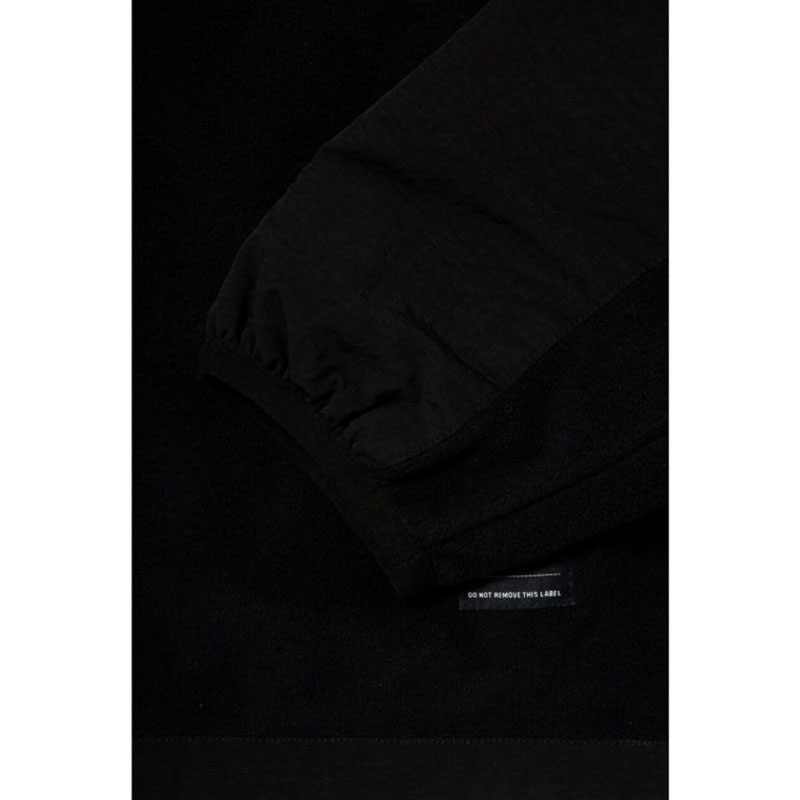 430(フォーサーティー)/ PRTC FLEECE FULL ZIP JACKET -BLACK-