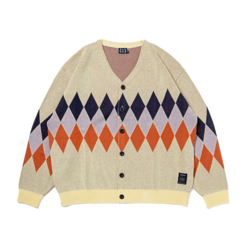 430(フォーサーティー)/ ARGYLLE CARDIGAN -2.COLOR-(BEIGE)