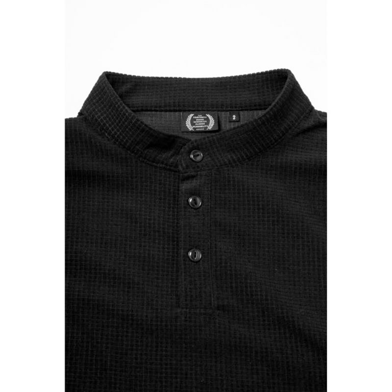 430(フォーサーティー)/ L/S HENRY NECK GRID THERMAL C&S -2