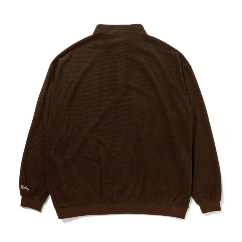 430(フォーサーティー)/ L/S HENRY NECK GRID THERMAL C&S -2