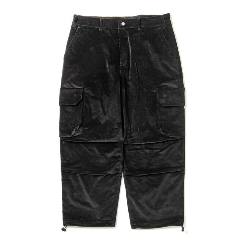 430(フォーサーティー)/ CORD CARGO PANTS -2.COLOR-(BLACK)