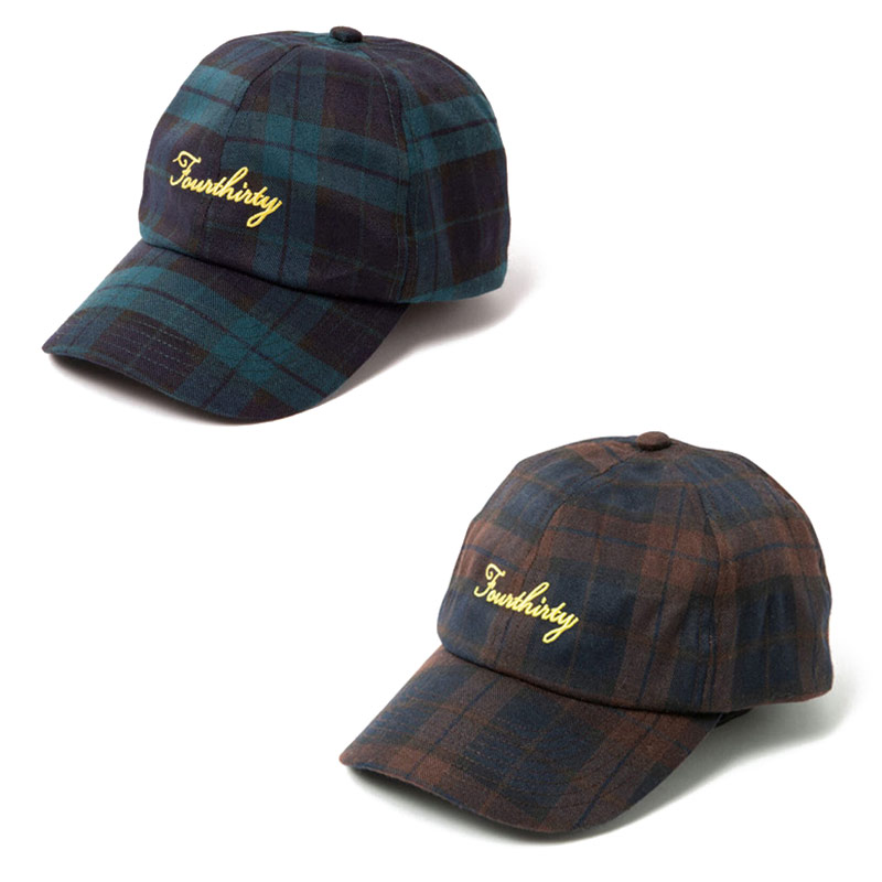 430(フォーサーティー)/ IRISH CHECK CAP -2.COLOR-