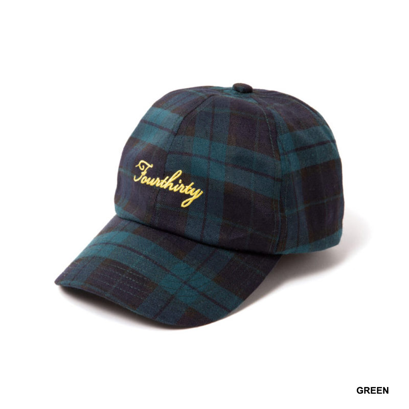 430(フォーサーティー)/ IRISH CHECK CAP -2.COLOR-