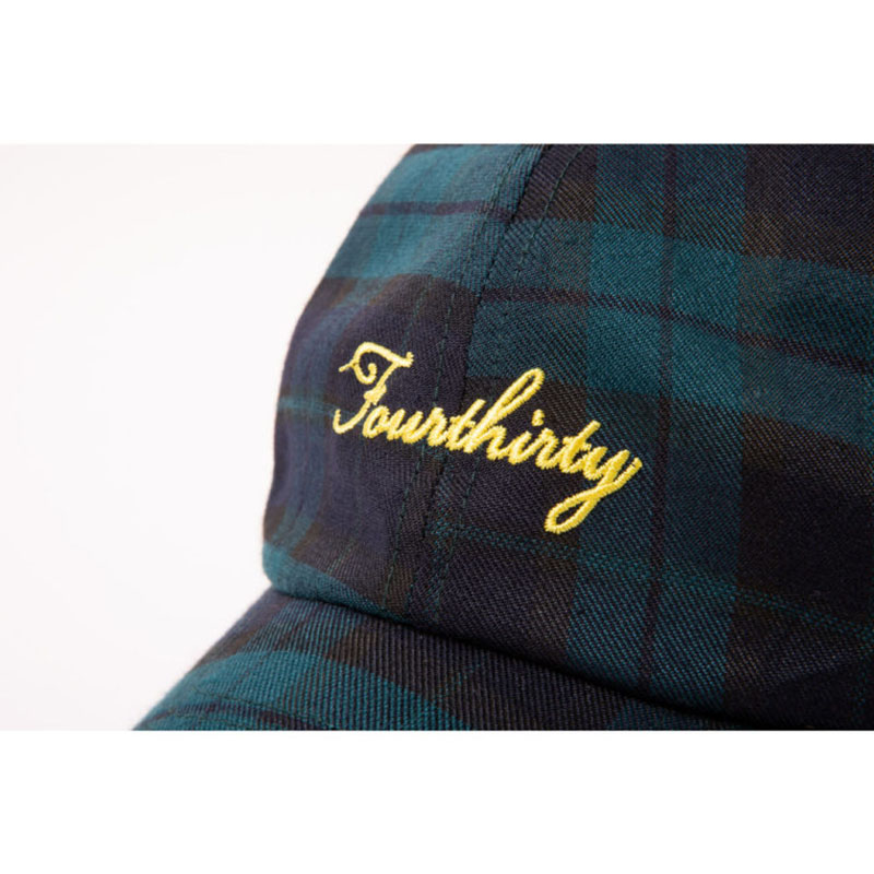 430(フォーサーティー)/ IRISH CHECK CAP -2.COLOR-