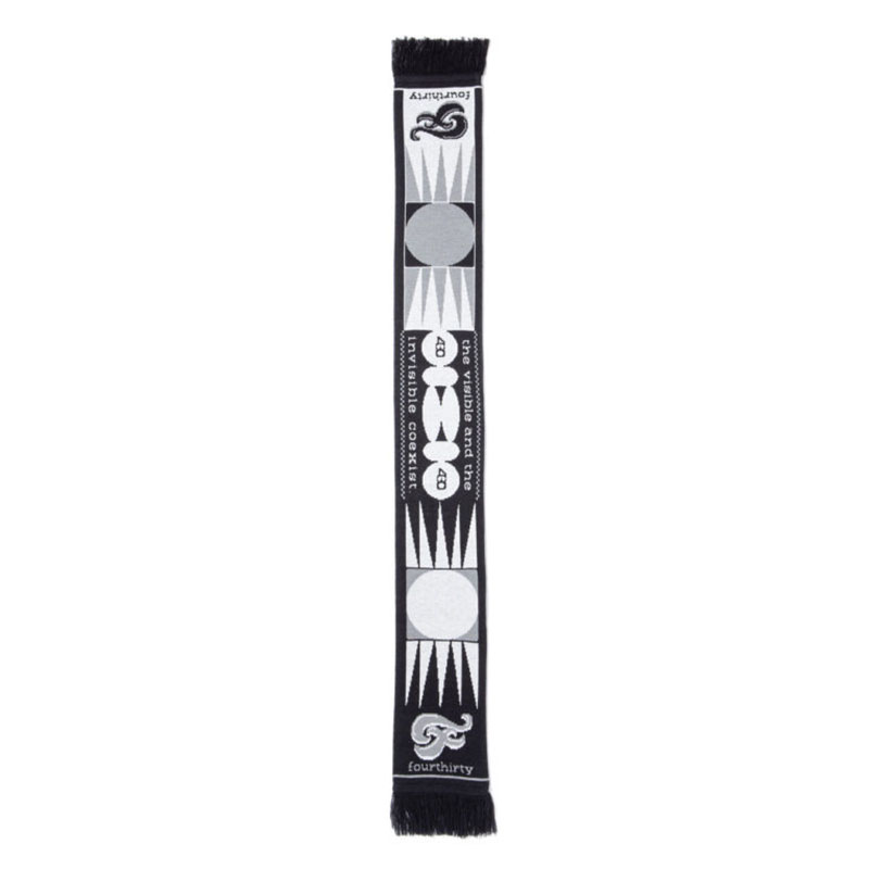 430(フォーサーティー)/ HOOLIGAN MUFFLER -BLACK-