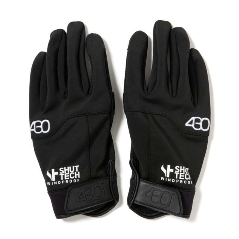 430(フォーサーティー)/ SF WIND PROOF GLOVE -BLACK- | E.S.P.