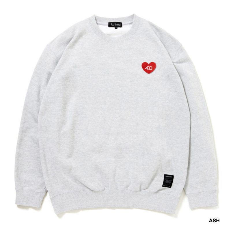 430(フォーサーティー)/ “HEARTS” C/N SWEAT -2.COLOR-