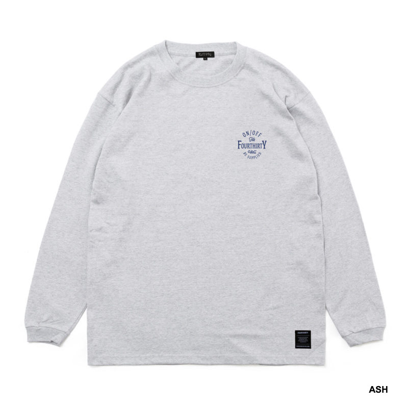 430(フォーサーティー)/ “BTB G33″L/S TEE -2.COLOR-