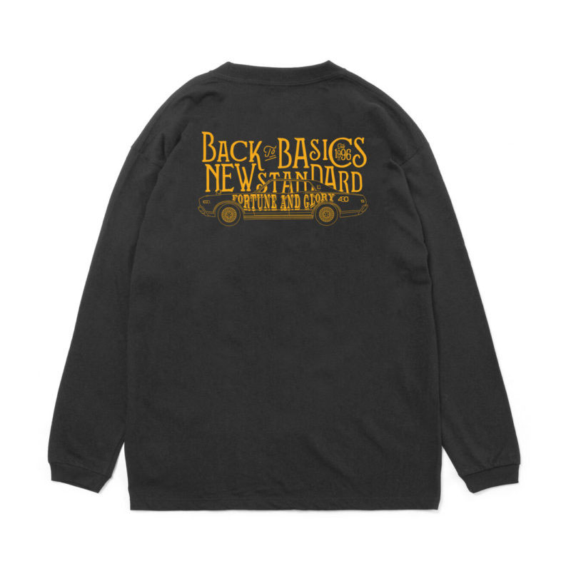 430(フォーサーティー)/ “BTB G33″L/S TEE -2.COLOR-(C.BLACK)
