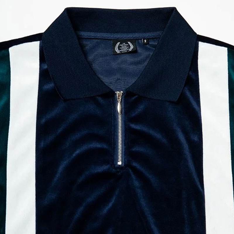 430(フォーサーティー)/ L/S VELOUR POLO -2.COLOR-