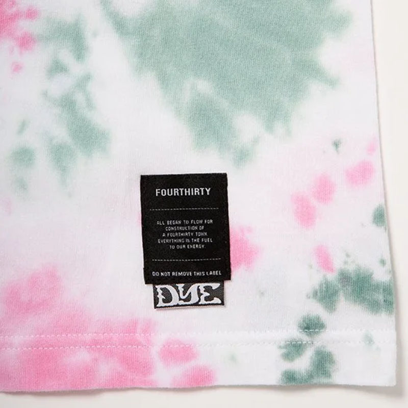 430(フォーサーティー)/ YD TIEDYE ICON EMB S/S TEE -3.COLOR-