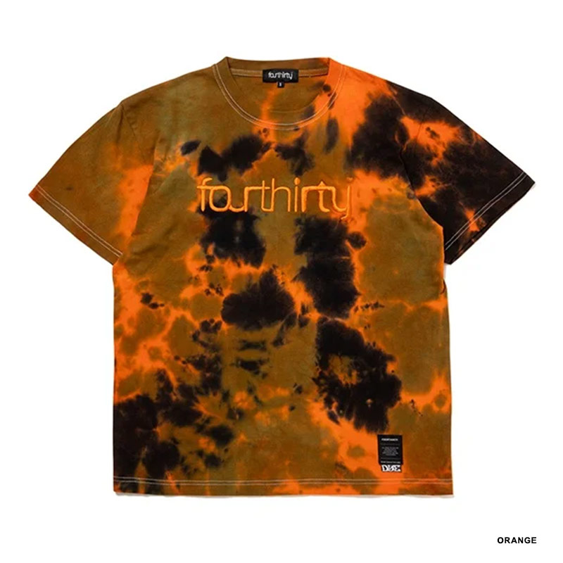 430(フォーサーティー)/ YD TIEDYE ICON EMB S/S TEE -3.COLOR-