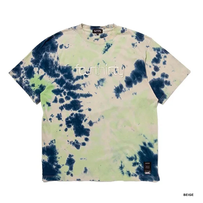 430(フォーサーティー)/ YD TIEDYE ICON EMB S/S TEE -3.COLOR-