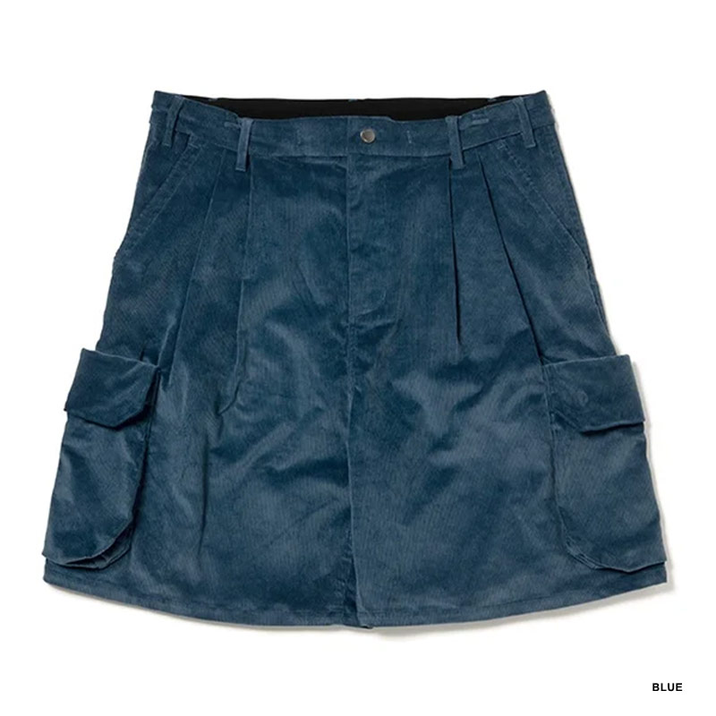 430(フォーサーティー)/ ESLOT CORD CARGO SHORTS -3.COLOR-