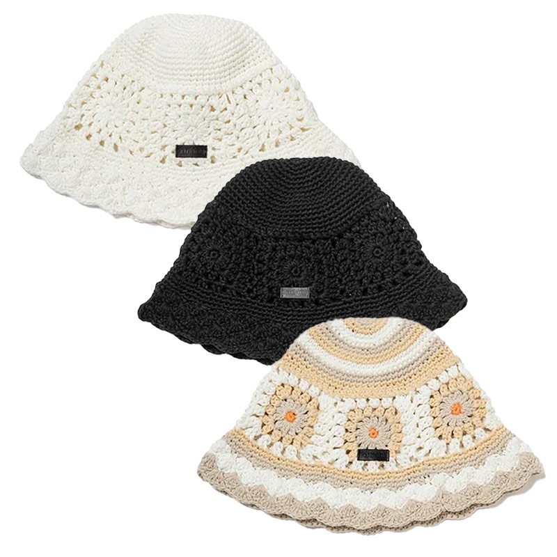 430(フォーサーティー)/ KNIT PATTERN HAT -3.COLOR-