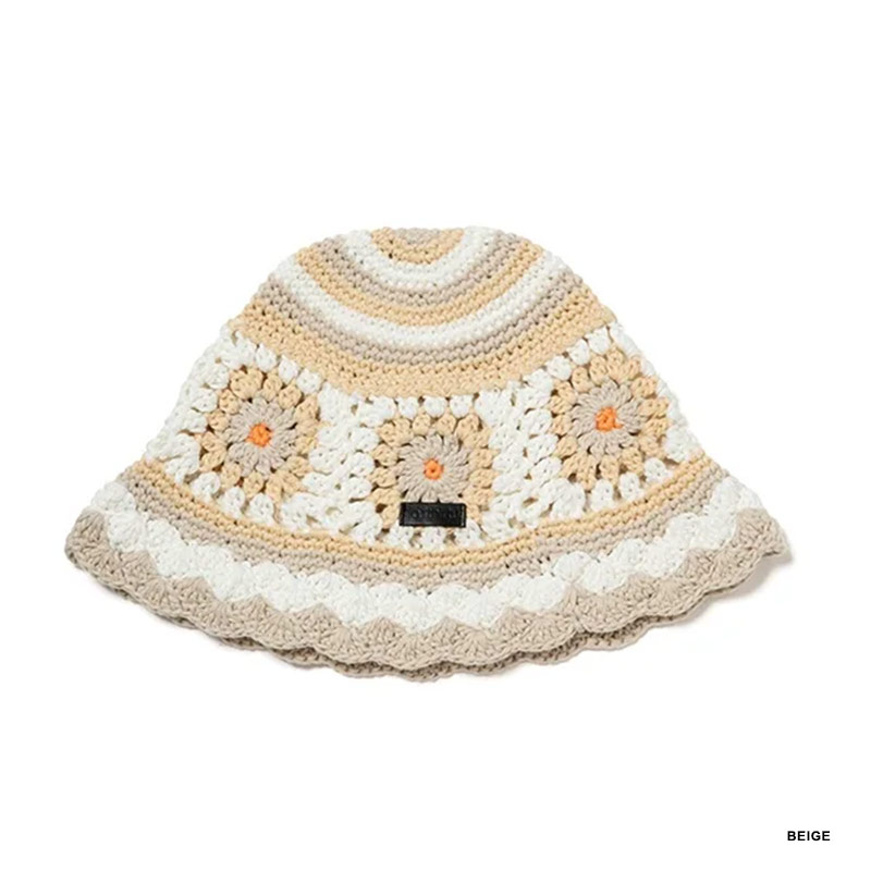 430(フォーサーティー)/ KNIT PATTERN HAT -3.COLOR-