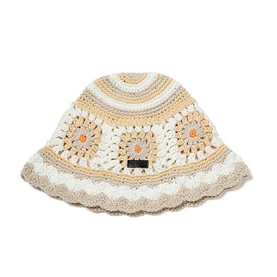 430(フォーサーティー)/ KNIT PATTERN HAT -3.COLOR-