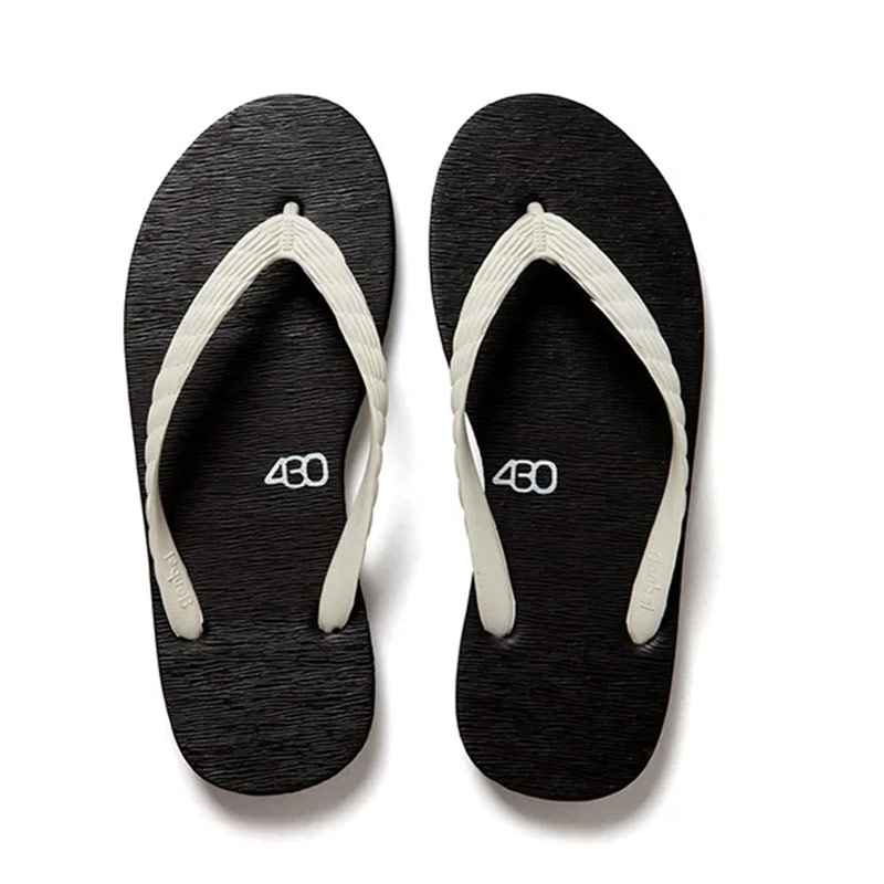 430(フォーサーティー)/ GF BEACH SANDAL -BLACK-