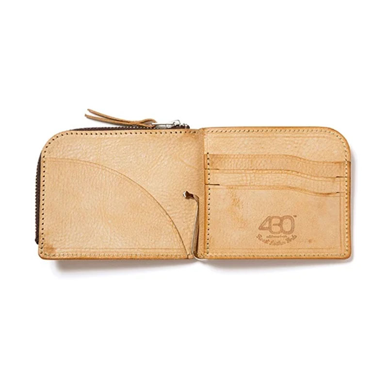 430(フォーサーティー)/ RF CLIP WALLET -3.COLOR-(TAN)