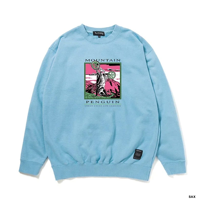 430(フォーサーティー)/ AF "MOUTAIN PENGUIN" C/N SWEAT -3.COLOR-