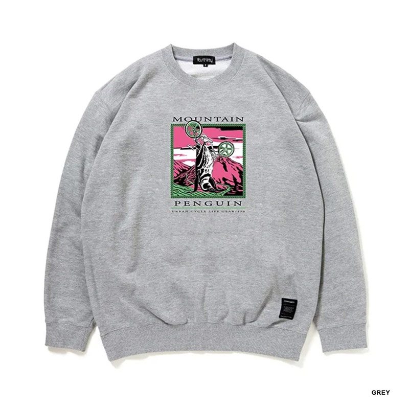 430(フォーサーティー)/ AF "MOUTAIN PENGUIN" C/N SWEAT -3.COLOR-