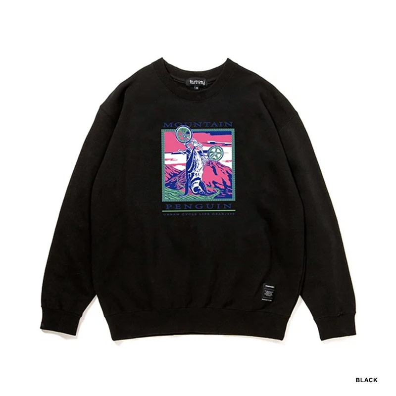 430(フォーサーティー)/ AF "MOUTAIN PENGUIN" C/N SWEAT -3.COLOR-