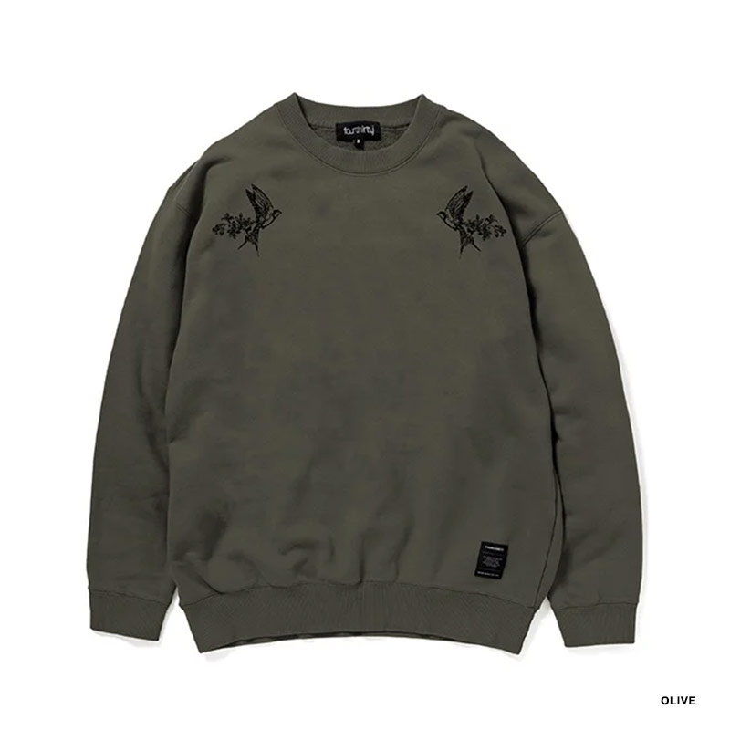 430(フォーサーティー)/ AF "COEXIST" C/N SWEAT -3.COLOR-