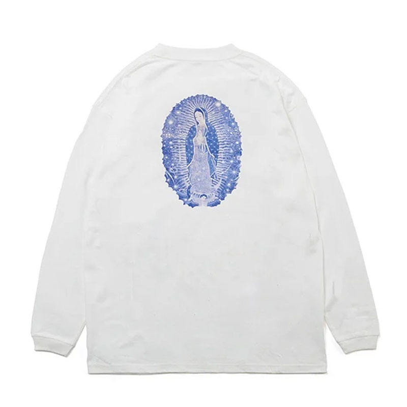 430(フォーサーティー)/ YF "OUR LADY OF GUADALUPE" L/S TEE -2.COLOR-(WHITE)