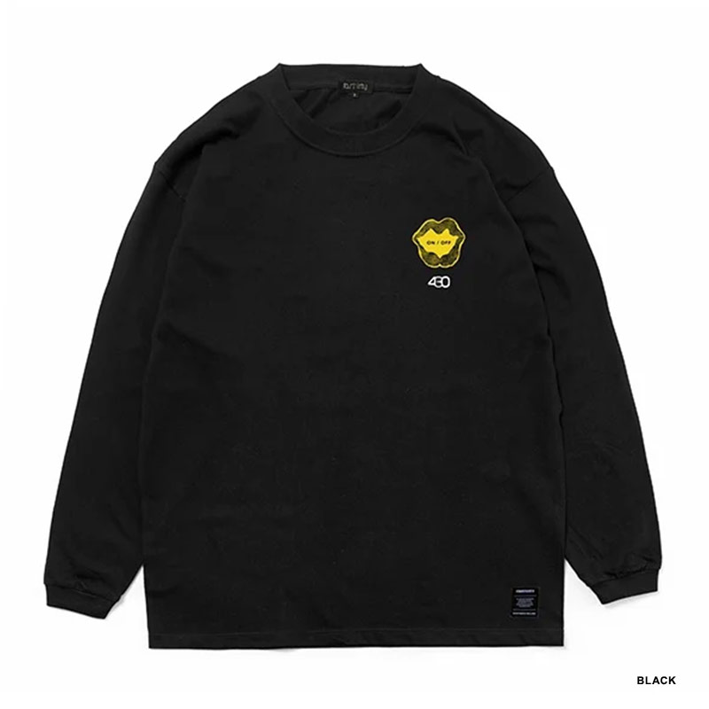 430(フォーサーティー)/ NF "POWER OF WORD" L/S TEE -2.COLOR-