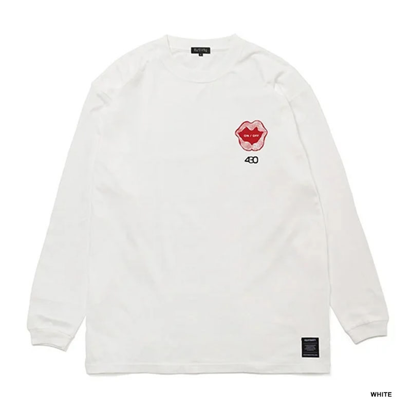 430(フォーサーティー)/ NF "POWER OF WORD" L/S TEE -2.COLOR-