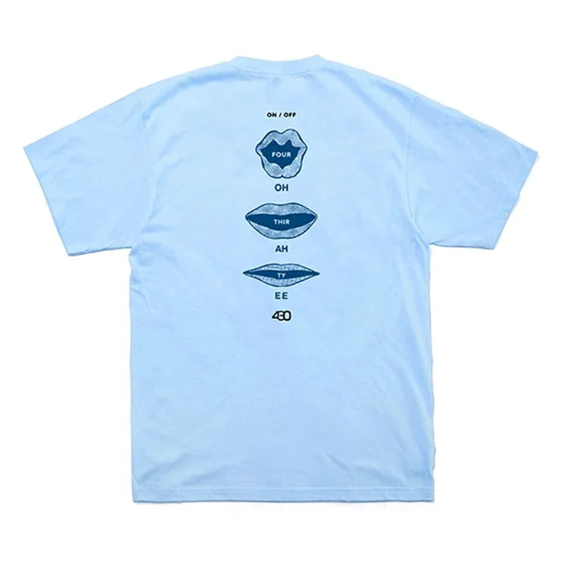 430(フォーサーティー)/ NF "POWER OF WORD" S/S TEE -3.COLOR-