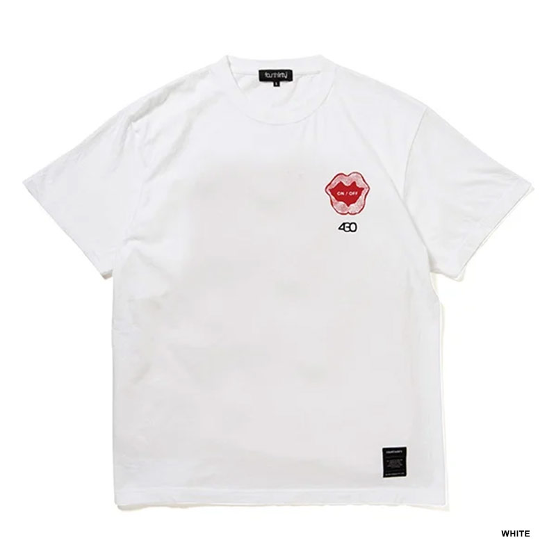 430(フォーサーティー)/ NF "POWER OF WORD" S/S TEE -3.COLOR-