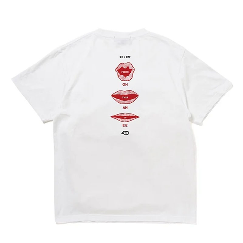 430(フォーサーティー)/ NF "POWER OF WORD" S/S TEE -3.COLOR-