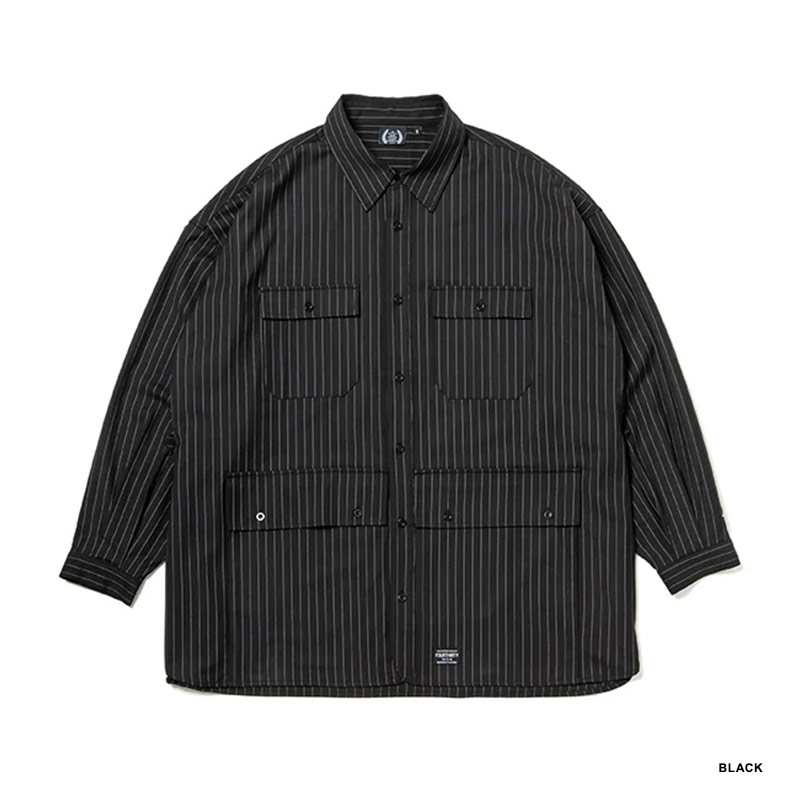430(フォーサーティー)/ A LINE LS SHIRTS -3.COLOR- | E.S.P.