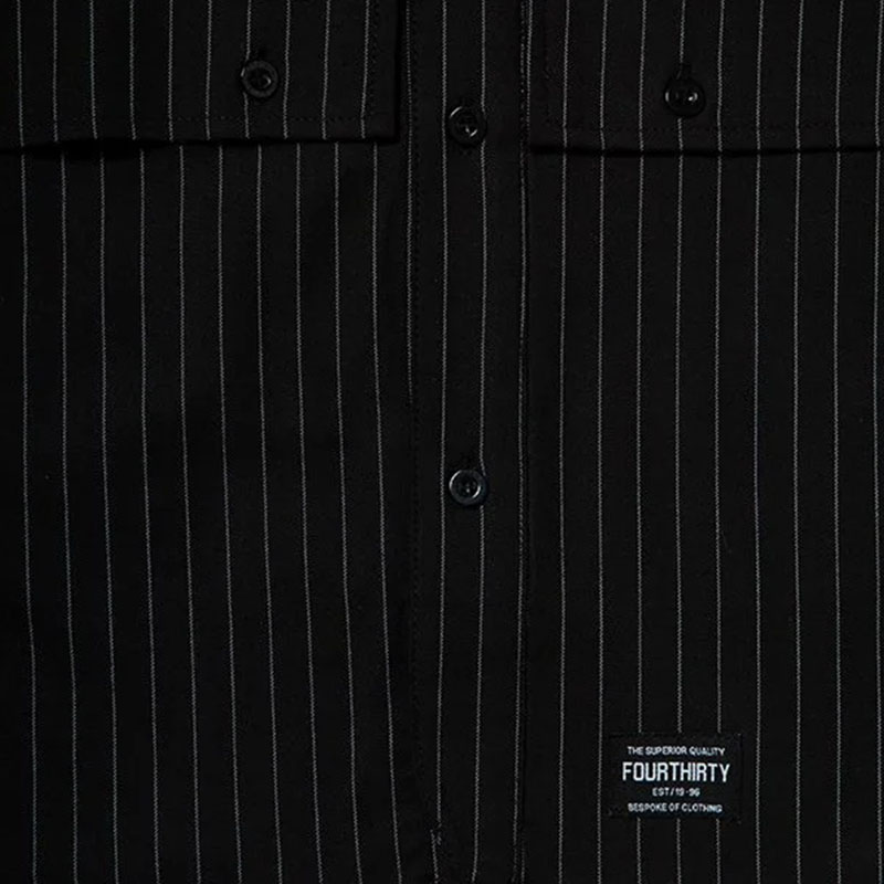430(フォーサーティー)/ A LINE LS SHIRTS -3.COLOR-